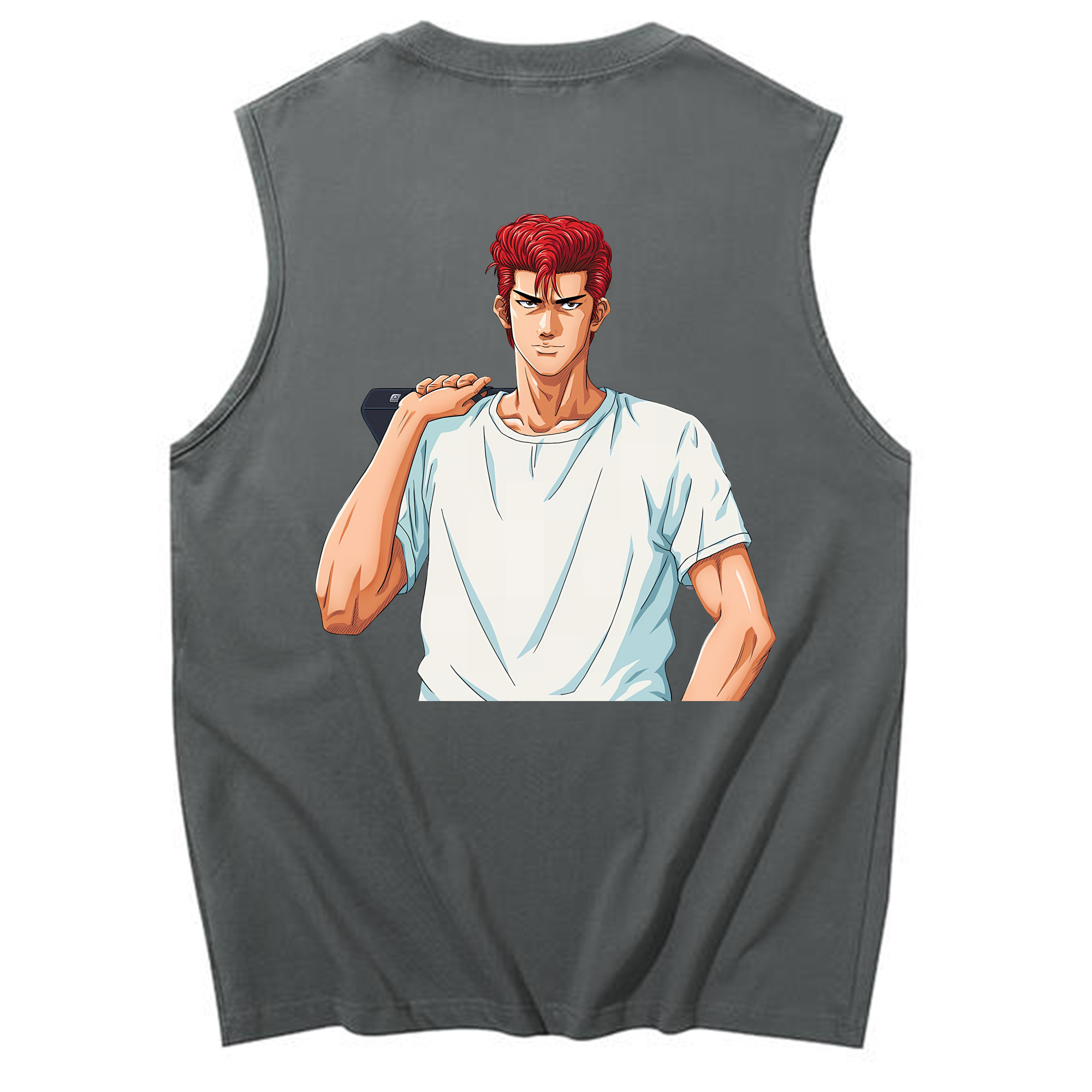 （画像用） SLAM DUNK／スラムダンク コットン100％タンクトップ（背面プリント）